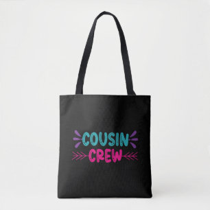 Bolso De Tela Cute Cousin Crew