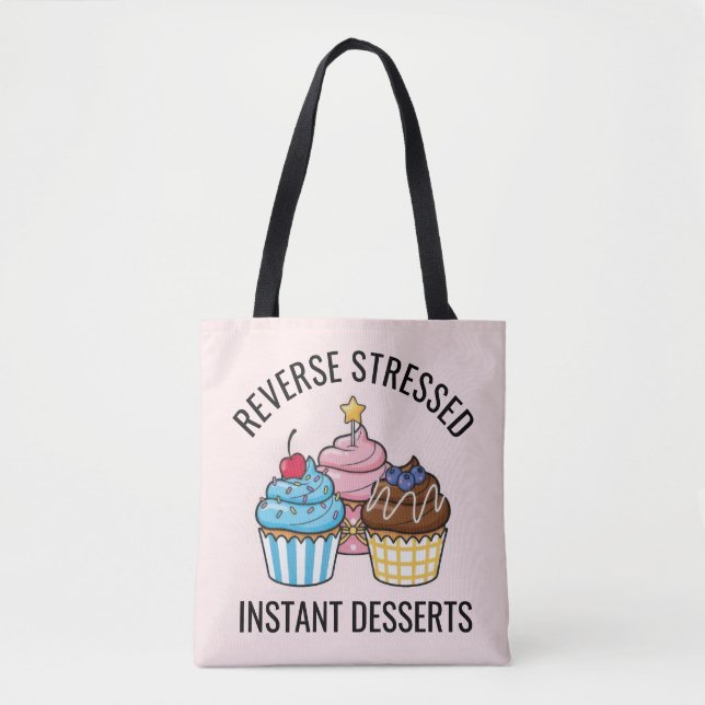 Bolso De Tela Cute Cupcake (Anverso)