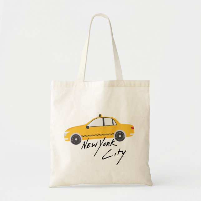 Bolso De Tela Cute design of the New York City Taxi. NYC addict (Frente)