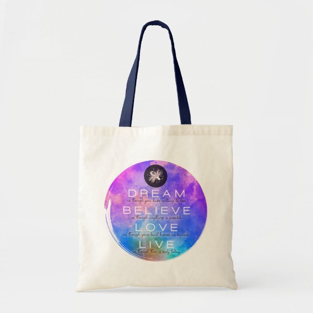 Bolso De Tela Cute Dream Beliam Love Live Inspirador (Frente)