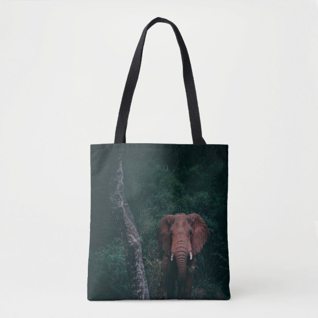 BOLSO DE TELA CUTE ELEPHANT (Anverso)