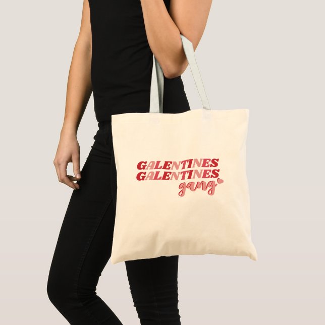 Bolso De Tela Cute Galentines Gang BFF (Anverso (producto))