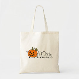 Bolso De Tela Cute Ghost Parade Halloween Cat Tote Bag
