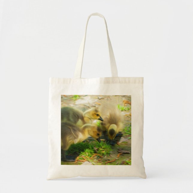 Bolso De Tela Cute Gosling (Frente)