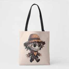 Bolso De Tela Cute Halloween Scarecrow