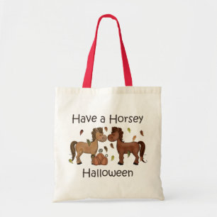Bolso De Tela Cute Have a Horsey Halloween Horse