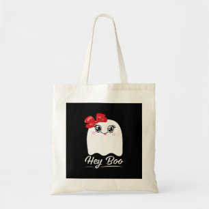 Bolso De Tela Cute Hey Boo Halloween