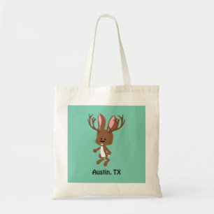 Bolso De Tela Cute Jackalope - Austin, Texas