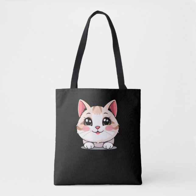 Bolso De Tela Cute Kawaii Animal  Tote Bag (Anverso)