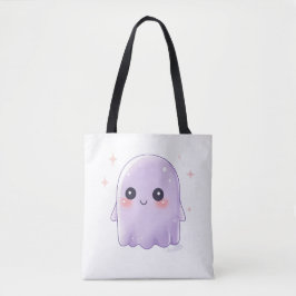 Bolso De Tela Cute Kawaii Ghost Tote Bag | Aesthetic Halloween