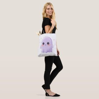 Bolso De Tela Cute Kawaii Ghost Tote Bag | Aesthetic Halloween