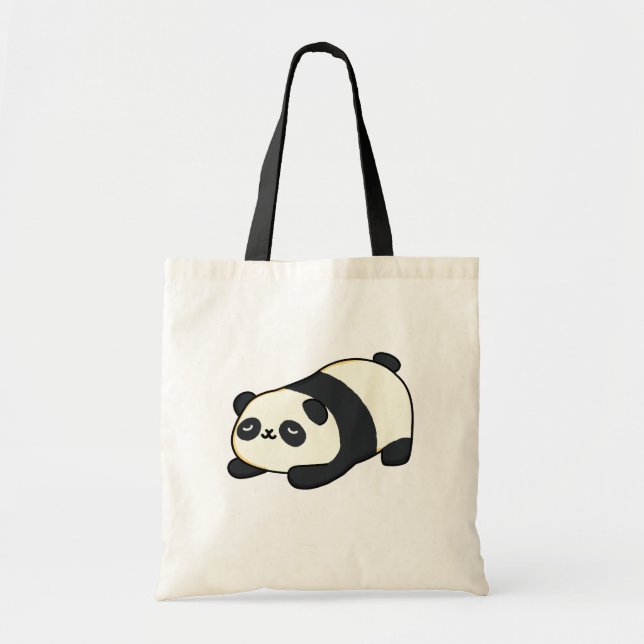 Bolso De Tela Cute Kawaii Panda (Frente)