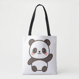 Bolso De Tela Cute Kawaii Panda Tote 🐼 👜