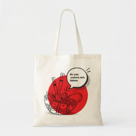 Bolso De Tela Cute Kawaii Ramen - Funny Japanese Food 
