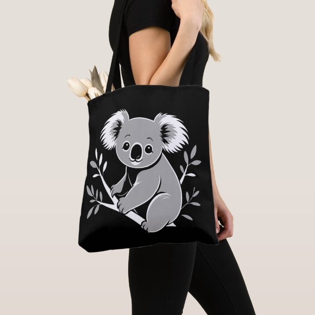 Bolso De Tela Cute Koala (Detalle)