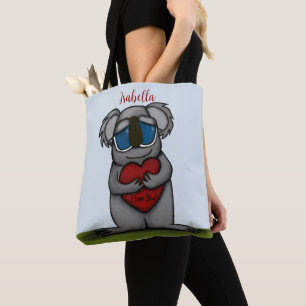 Bolso De Tela Cute Koala Bear