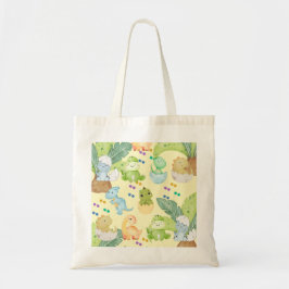 Bolso De Tela Cute Little Dino