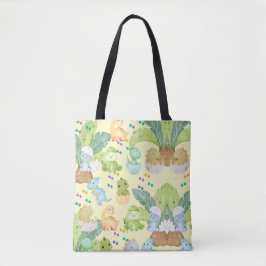 Bolso De Tela Cute Little Dino