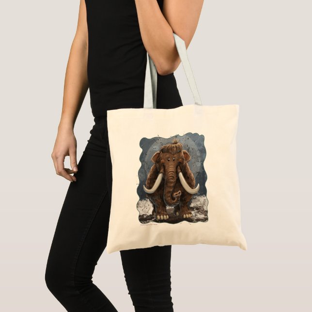 Bolso De Tela Cute Mastodon (Anverso (producto))
