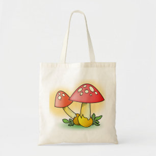 BOLSO DE TELA CUTE MUSHROOMS