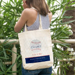 Bolso De Tela Cute Naval Nuestro Pequeño Campeón Baby Shower De<br><div class="desc">Para cualquier personalización adicional o cualquier otro elemento que coincida,  no dude en ponerse en contacto conmigo en yellowfebstudio@gmail.com</div>