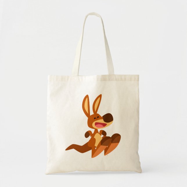 Bolso De Tela Cute Personalizado Kangaroo Joey (Frente)