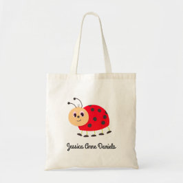 Bolso De Tela Cute personalized ladybug tote