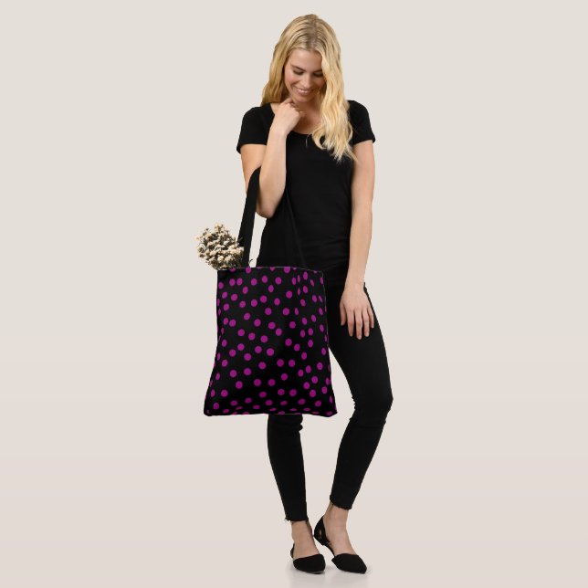 Bolso De Tela Cute Polka Dots Halloween (Puesto)