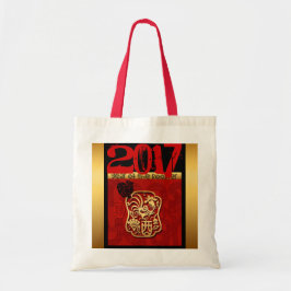 Bolso De Tela Cute Rooster Chinese  custom Year Zodiac TB2
