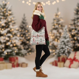 Bolso De Tela Cute Scandinavian Christmas Gnome Tote Bag