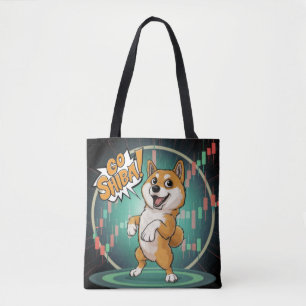 Bolso De Tela Cute Shiba Inu Dog