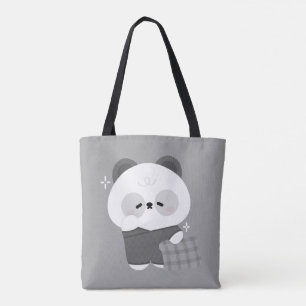 Bolso De Tela Cute Sleepy Panda