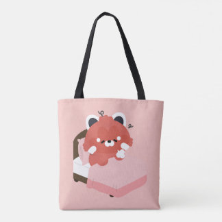 Bolso De Tela Cute Tired Red Panda