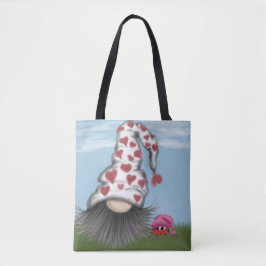 Bolso De Tela Cute Valentine Gnome