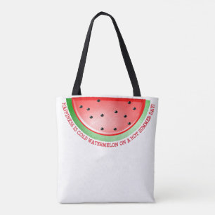 Bolso De Tela Cute Watermelon Tote Bag