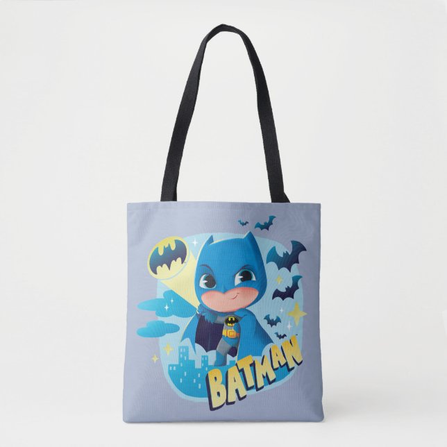 Bolso De Tela Cuter Than Cute Batman (Anverso)