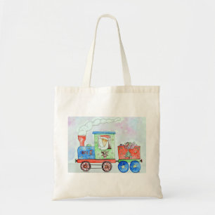 Bolso De Tela Cutie en sus Navidades entrena a pintura de color