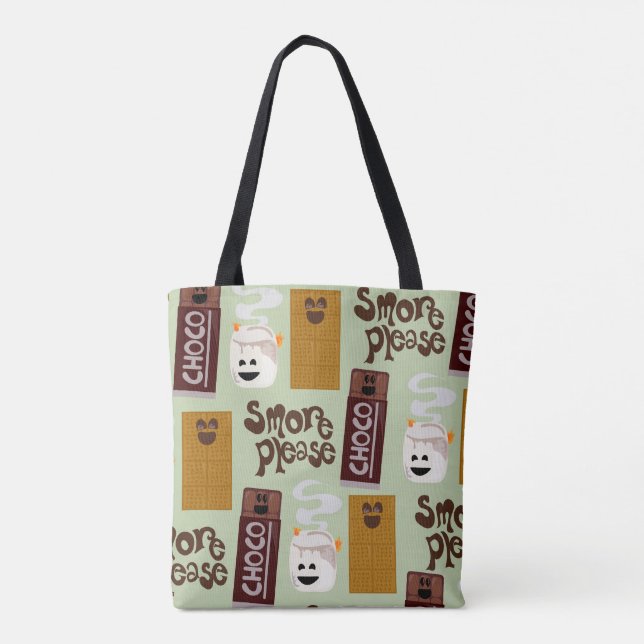 Bolso De Tela Cutie Smores por favor (Reverso)
