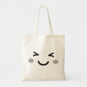 Bolso De Tela Cuto diseño facial Tote Bag