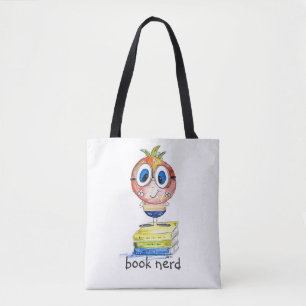 Bolso De Tela Cuto libro caprichoso Nerd