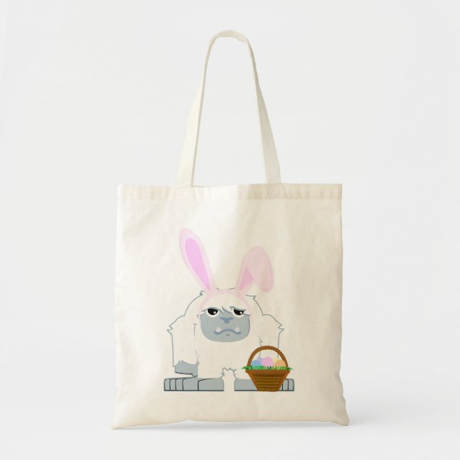 Bolso De Tela Cuto Yeti de Pascua (Frente)