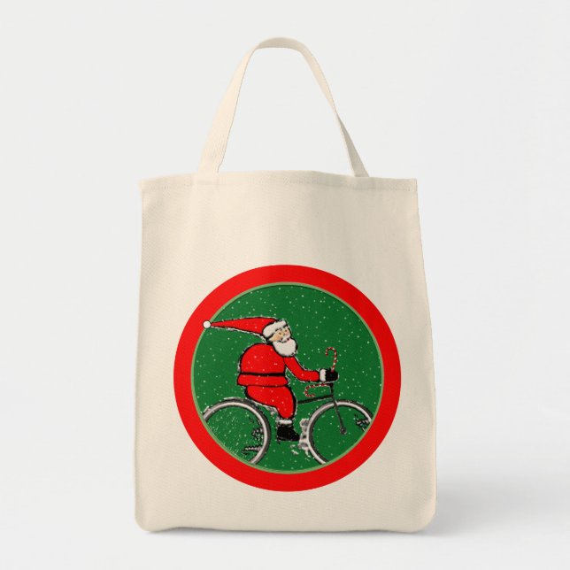 Bolso De Tela Cycling Biking Gift Bag (Frente)