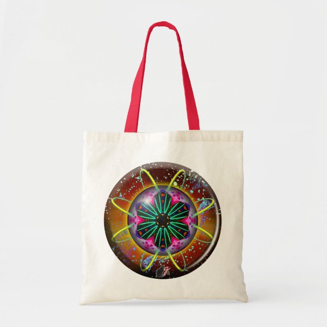 Bolso De Tela Cyclon Orbz Tote Bag (Frente)