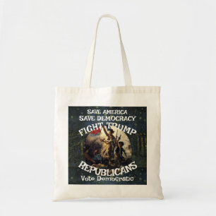 Bolso De Tela Czar Rue Mentiroso Trump POTUS Patriótico Tren MAG