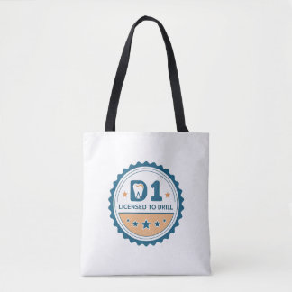 Bolso De Tela D1 to DDS  Dental Student Tote Bag