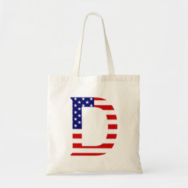 Bolso De Tela D Monograma sobrepuesto en bandera de EE.UU. btcnt