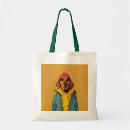 Bolso De Tela Dachshund