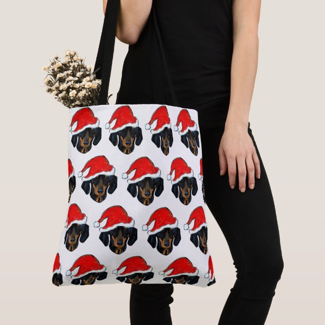 BOLSO DE TELA DACHSHUND (Detalle)