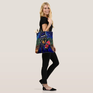 BOLSO DE TELA DACHSHUND DE SAN VALENTÍN