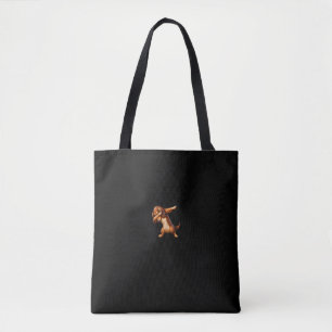 Bolso De Tela Dachshund Doxie Dabbing Dog Men
